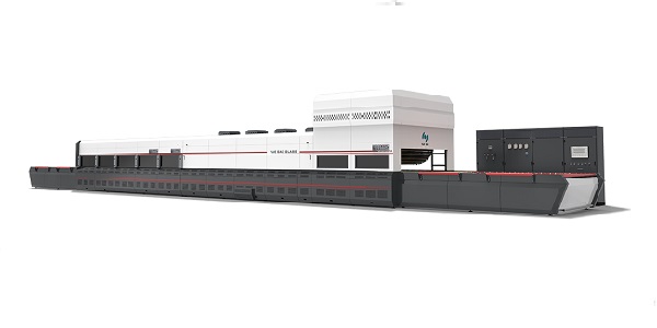 YG-SXG-A系列强制对流平弯钢化电炉机组